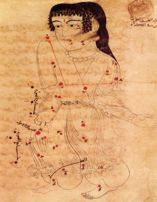 constellation de la vierge